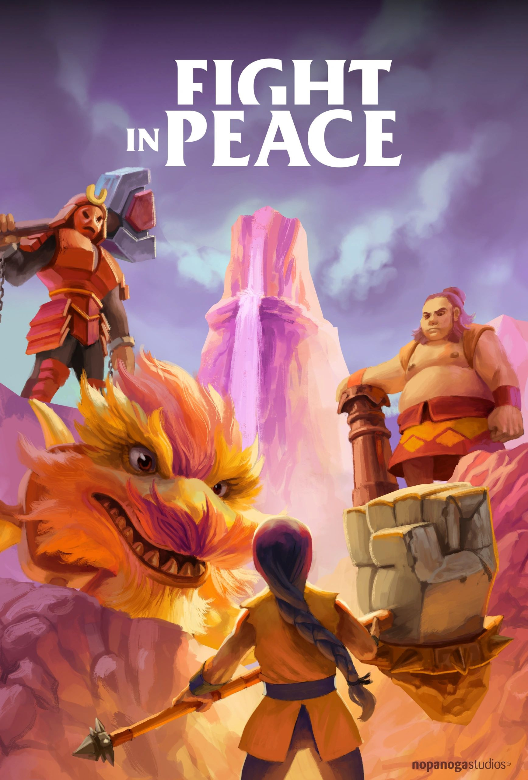 Fight in Peace game poster.